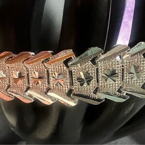 Hallmarked 925 bracelet.